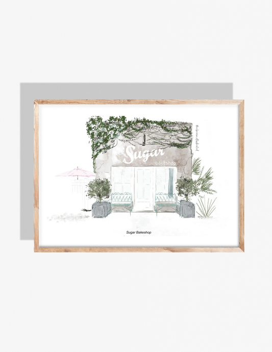 SUGAR BAKESHOP - Art Print