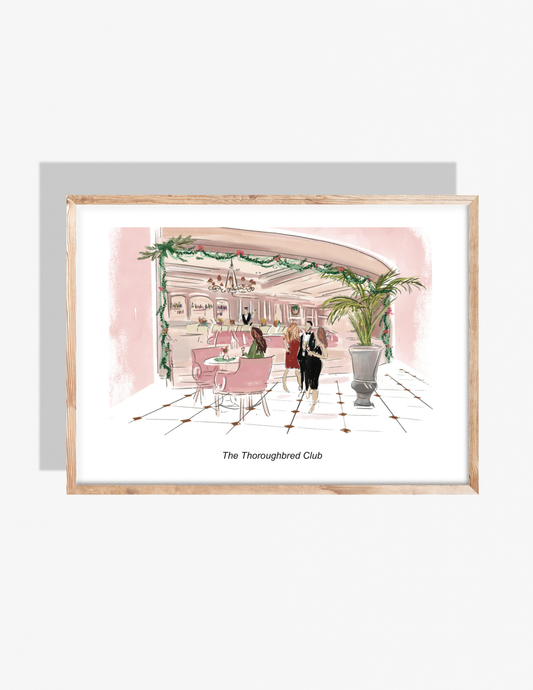 THE THOROUGHBRED CLUB - Art Print