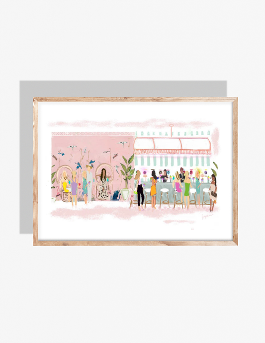 ZACH'S DAIQUIRI'S - Art Print