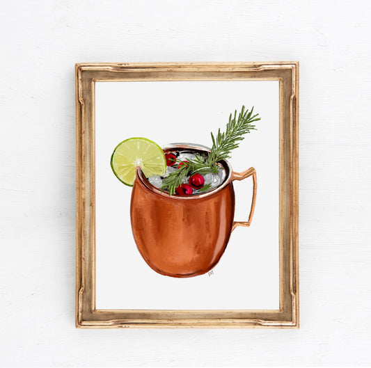 CHRISTMAS MULE - Art Print