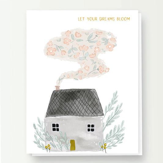 DREAMS BLOOM - Note Card