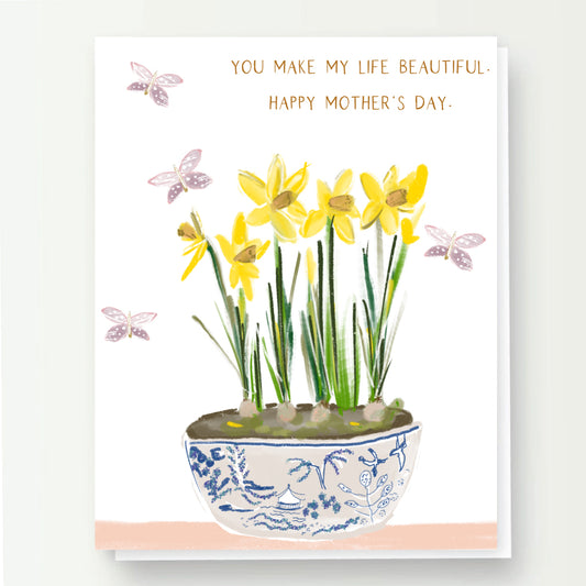 DAFFODIL MOTHER'S DAY - Note Card