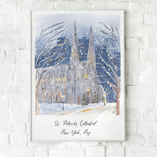 ST. PATRICK'S CATHEDRAL NYC - Art Print