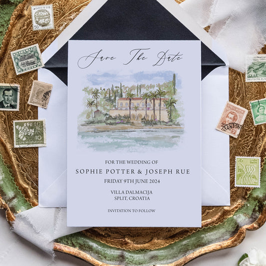 VENUE & DESTINATION - Wedding Save the Date