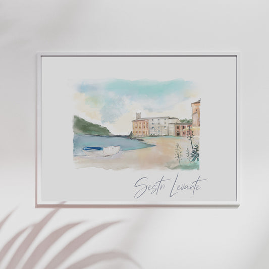 SESTRI LEVANTE, ITALY - Art Print