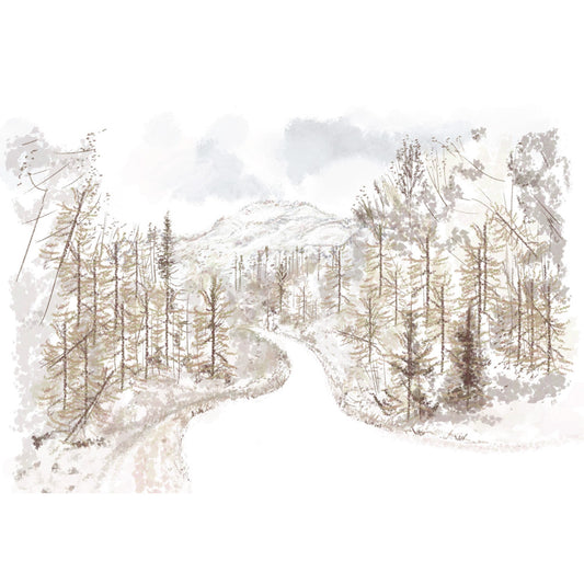 THANKSGIVING ROAD - Art Print